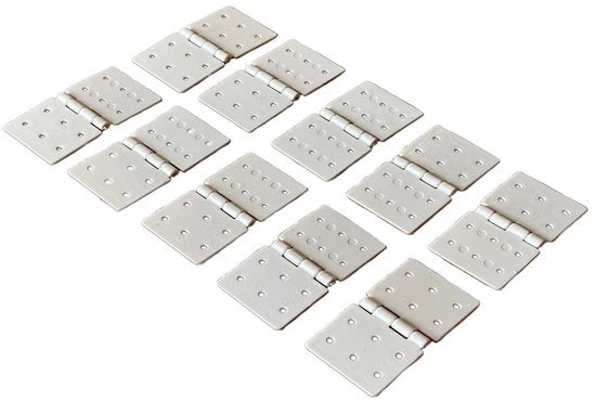 20 pezzi di mini sferma in nylon - cardano per modellismo