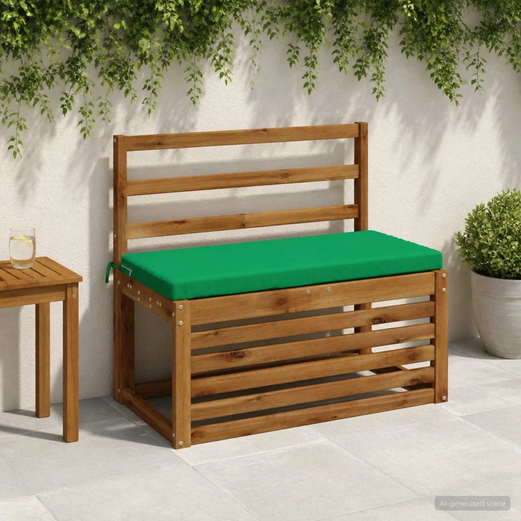 Cuscini per Panchina a 2 Pezzi SOEST 2 pz 100% Poliestere Verde 948657