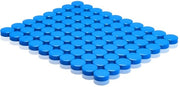 Magnetici per lavagne, magneti forti, 80 pezzi di magneti per frigoriferi, magneti rotondi minimagneti, magneti piccoli per lavagne bianche, forte aderenza, per lavagne e lavagne da parete (blu)