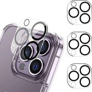 Vetrino Premium per iPhone 12 Pro Max - 3 pezzi - Resistente ai graffi - Protezione HD per la camera - Filtro lenticolare stereoscopico.