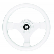 RUOTA TIMONE V45 BIANCO Ø MM.280 WHITE V45 STEERING WHEEL MM.280