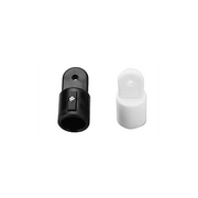 GIUNTO A CAPP. NERO Ø MM.22 WHITE NYLON TUBE TERMINAL