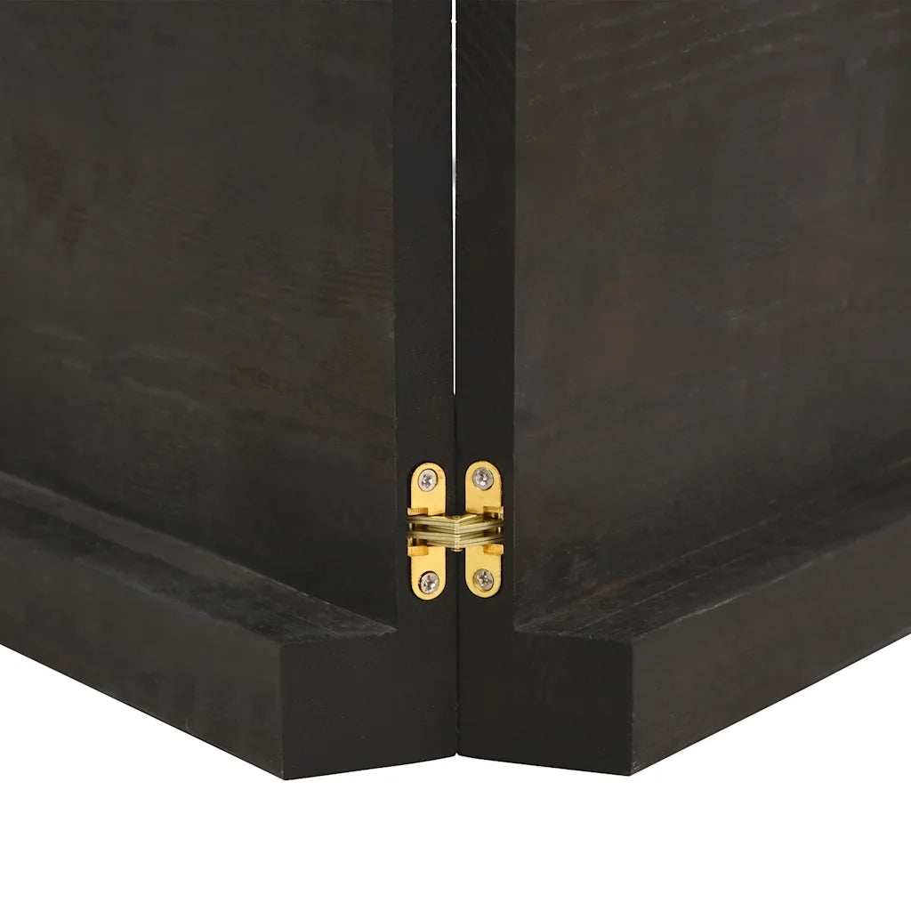 Piano Bagno Marrone Scuro 180x60x(2-6)cm Legno Trattato 3156264