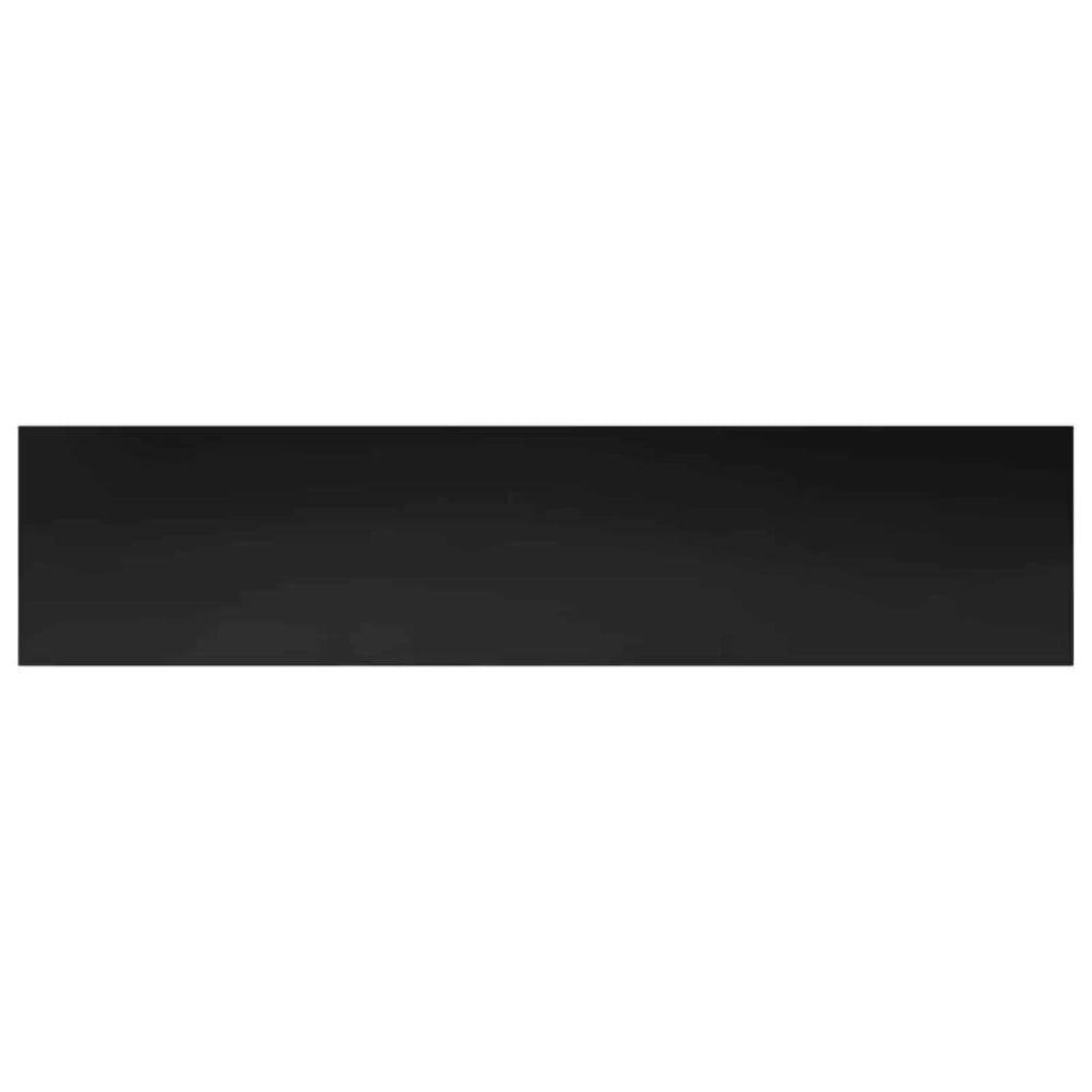 Tappeti per scale 8 pz 110 x 25 x 2 cm Nero 3446320