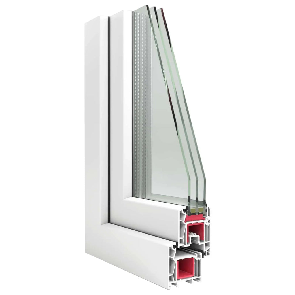 Finestra per Soffitta RISOR Bianco 100 x 60 cm PVC e Vetro 42047251