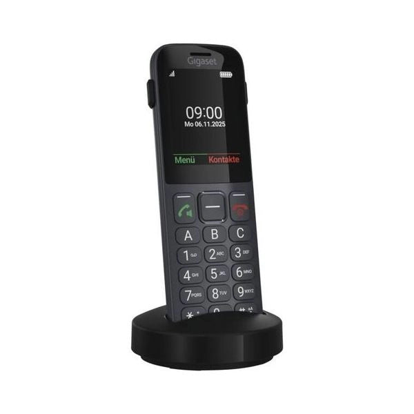 Cordless gigaset s30853 h1236 r101 comfort 600 sim black