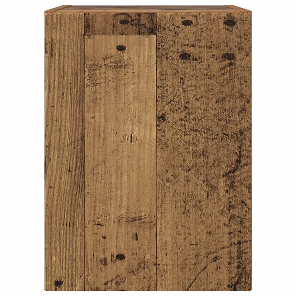 Mobile TV da Parete | Armadietto TV | Mobile Porta TV Legno vecchio 30 x 31 x 40 cm