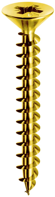 Mustad VITE PANELVIT TSP FERRO OTTONATO  mm. 2,5x20 5.00 centinaia