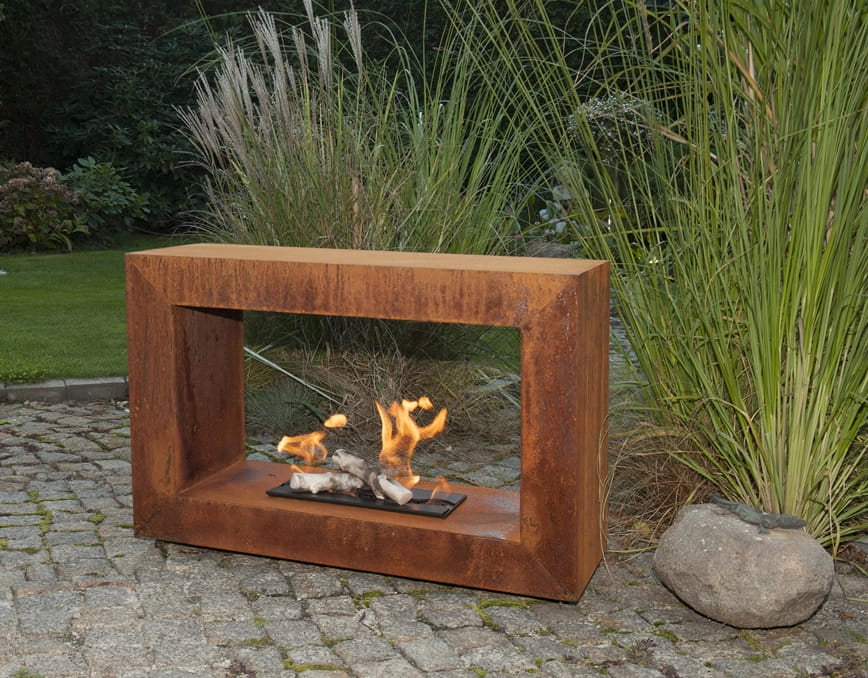 Biocamino Katami Corten - Vetri laterali