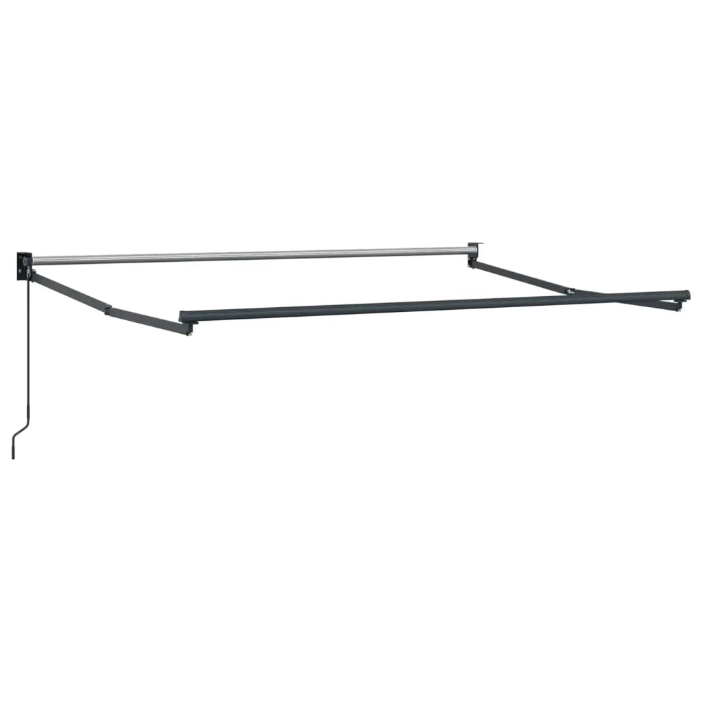 Tenda retrattile Giallo, Grigio e Bianco 3 x 2 m 3419048