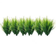 Foglie artificiali 12 pezzi - Piantine decorative - Per giardino/balcone - Senza manutenzione - Materiale plastico 40 cm - Piantine artificiali