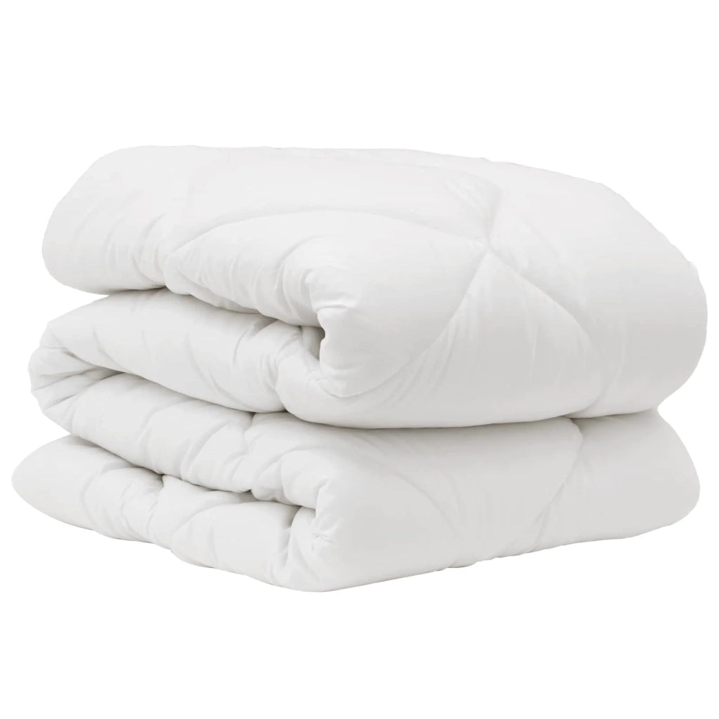 Piumone con cuscino 2 pcs Bianco Microfibra 3376704
