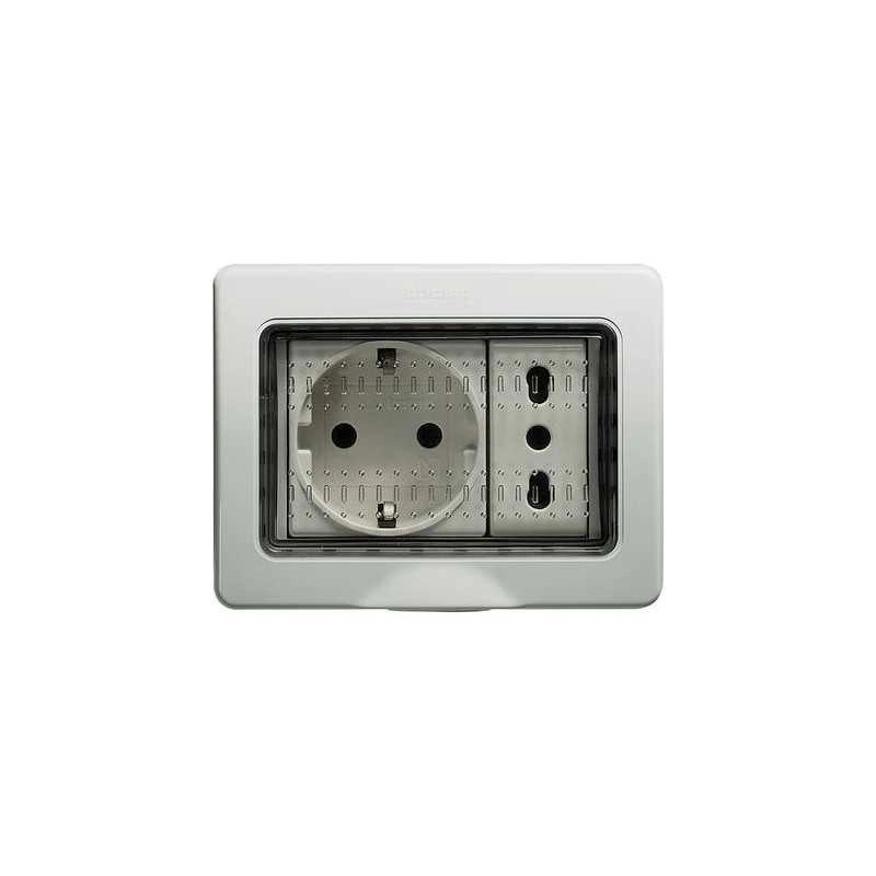 25503 Custodia IP55 3 Moduli Matix