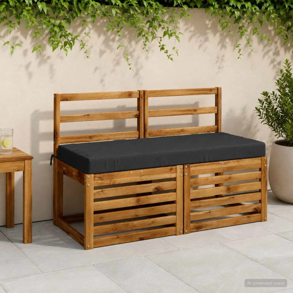 Cuscino per panchina SOEST 100% Poliestere Antracite 950206