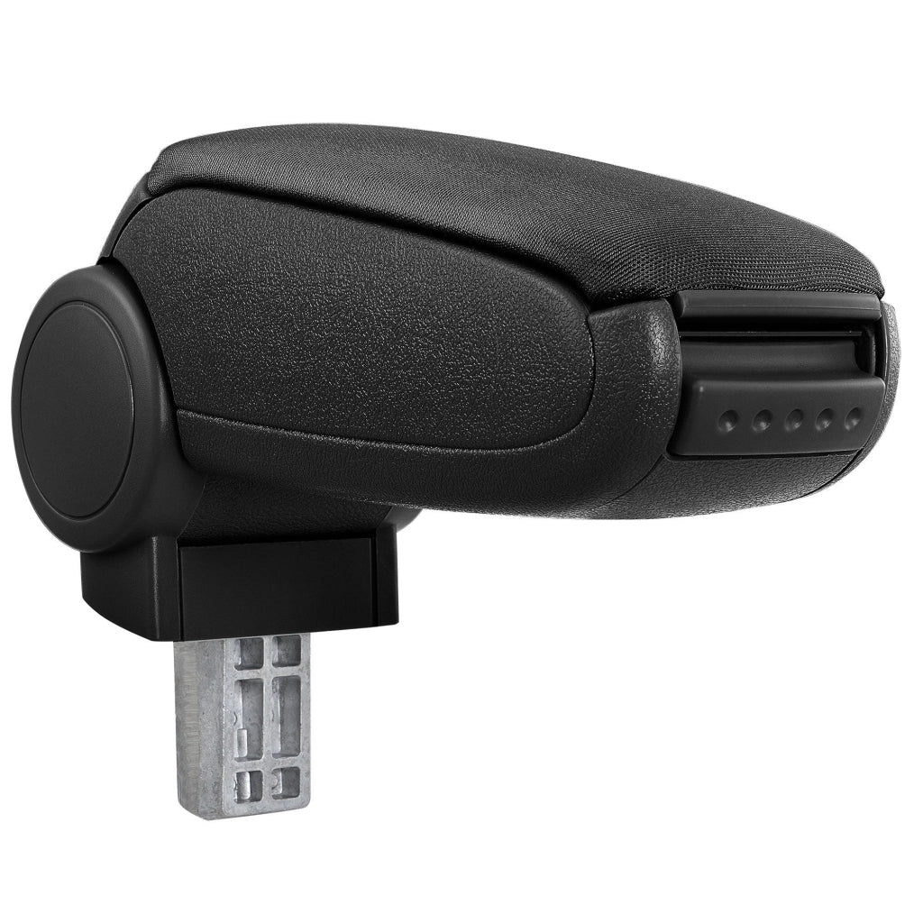 Bracciolo centrale per Opel Astra H con scomparto imbottito in tessuto nero 03_0000561