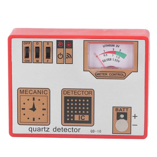 Verificatore di Orologio Quartz - 3-in-1 Funzione - Formato Portatile - Misurazione dell'Orologio - Adatto per la Riparazione di Orologi - Modello Compattibile