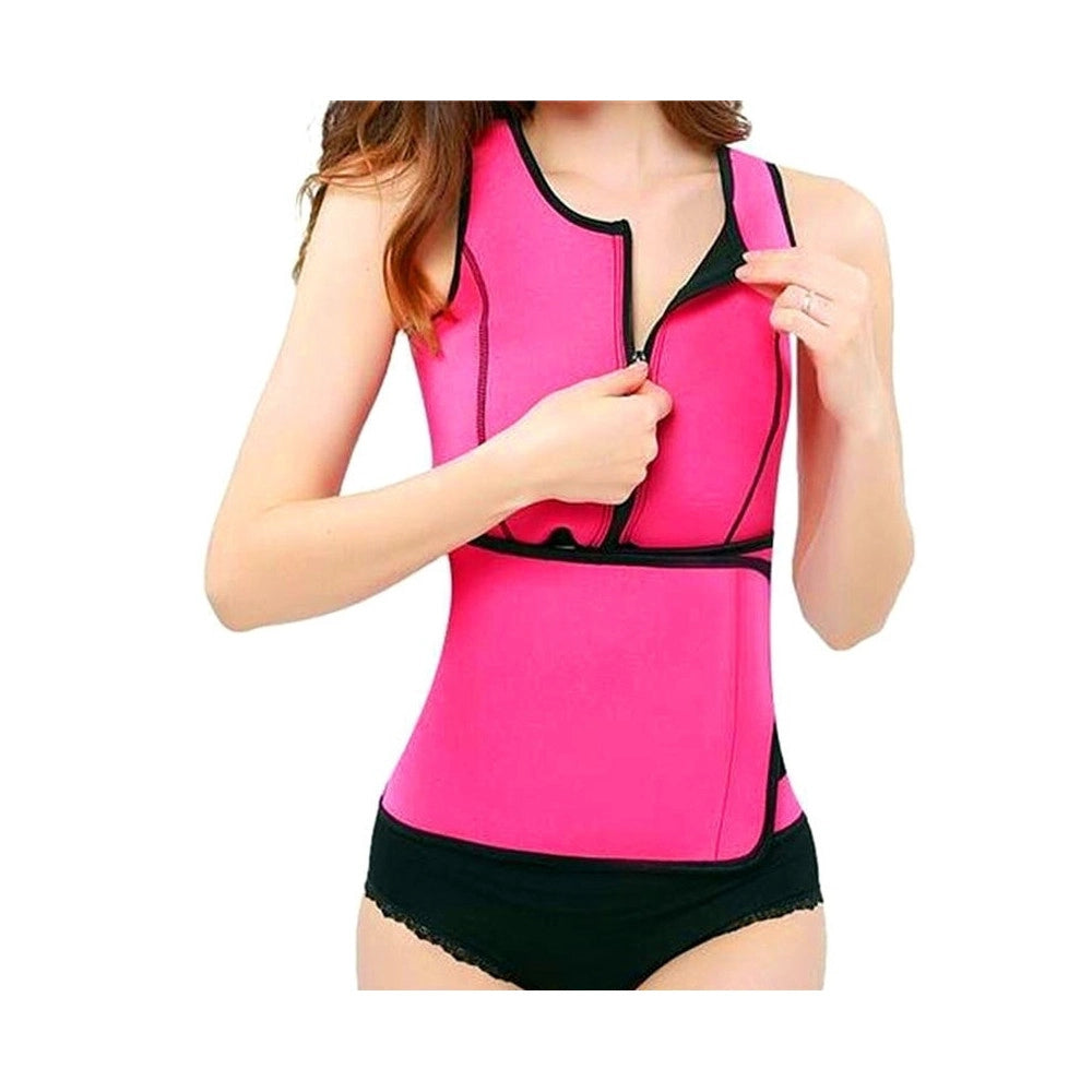 Trade Shop - Canotta Snellente Cami Hot Shapers Fascia Instant Training Maglia Dimagrante -    Xl