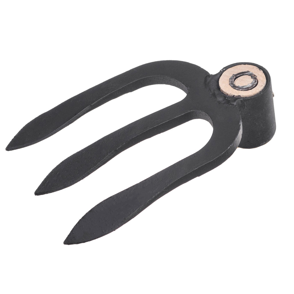 Zappa da giardino forgiata KADAX da 12 cm per diserbo, in acciaio di alta qualità, senza manico.