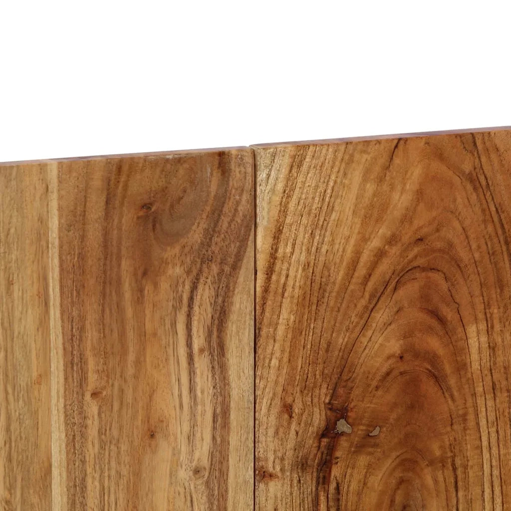Testiera 200 cm in Legno Massello di Acacia 4017517