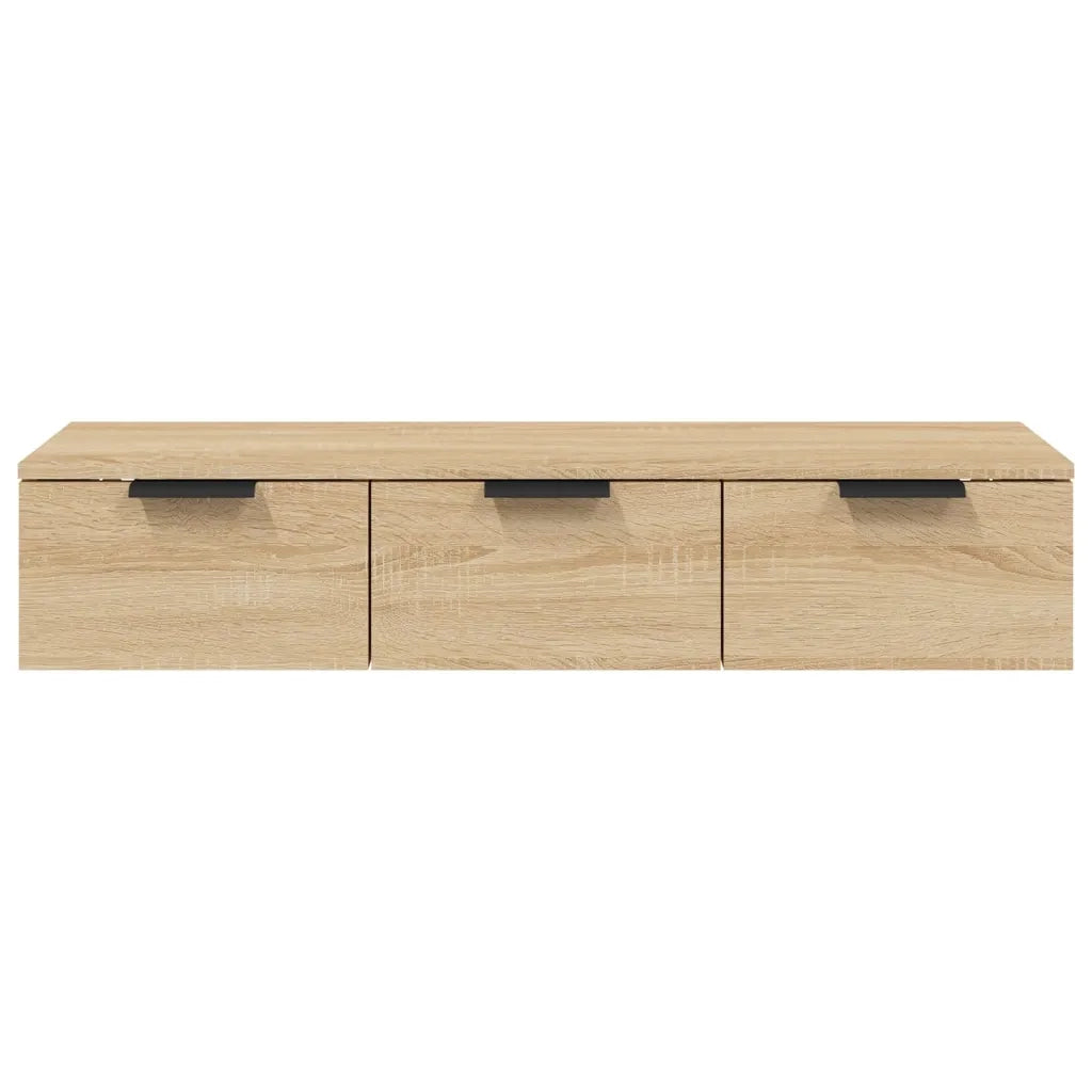 Armadietto a Muro Rovere Sonoma 102x30x20 in Legno Multistrato 811406