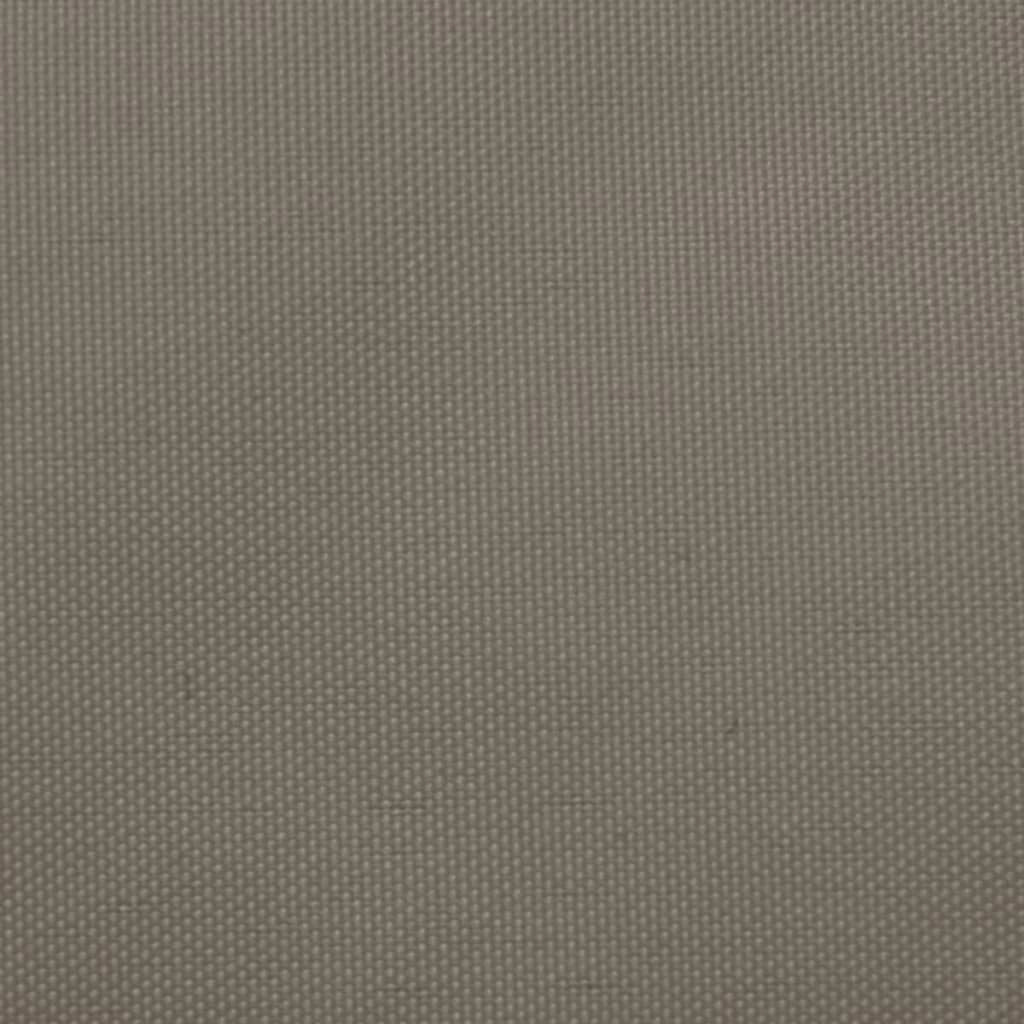 Vela ombreggiante/ombrellone quadrato 7 x 7 m in tessuto Oxford color tortora 02_0009544