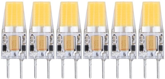 Lampada a Incandescenza 5W Economica - GY6.35 Alloggiamento Lampada - Silicone - Durata 50.000 Ore - Installazione Facile - Scambio di Calore Optimale - Lampada