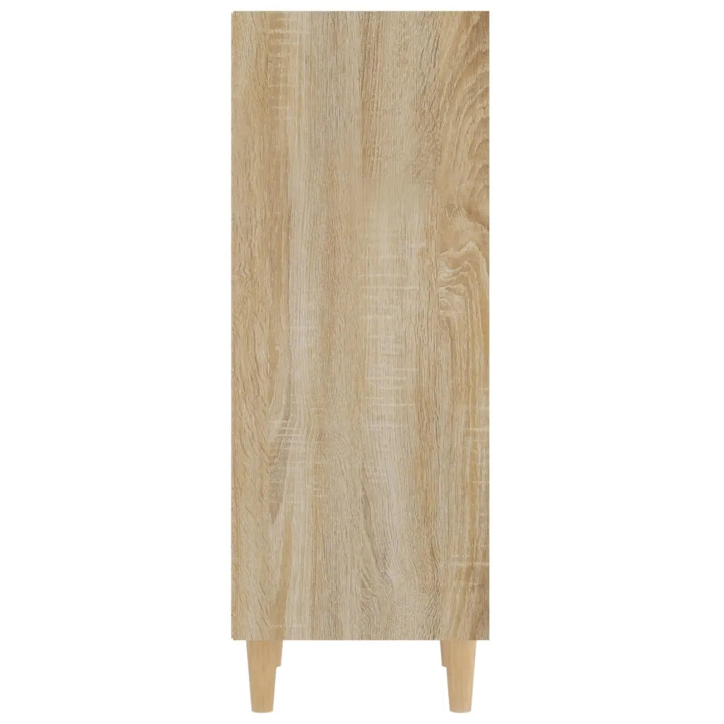 Credenza | Madia | Buffet da pranzo | Armadio da pranzo Rovere Sonoma 34,5x32,5x90 cm in Legno Multistrato