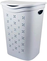 COLORS PORTA BIANCHERIA BIANCA DA 55 LT IN PLASTICA RESISTENTE