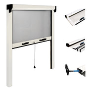 ZANZARIERA IRS OPERA 100X160 CM VERTICALE BIANCO