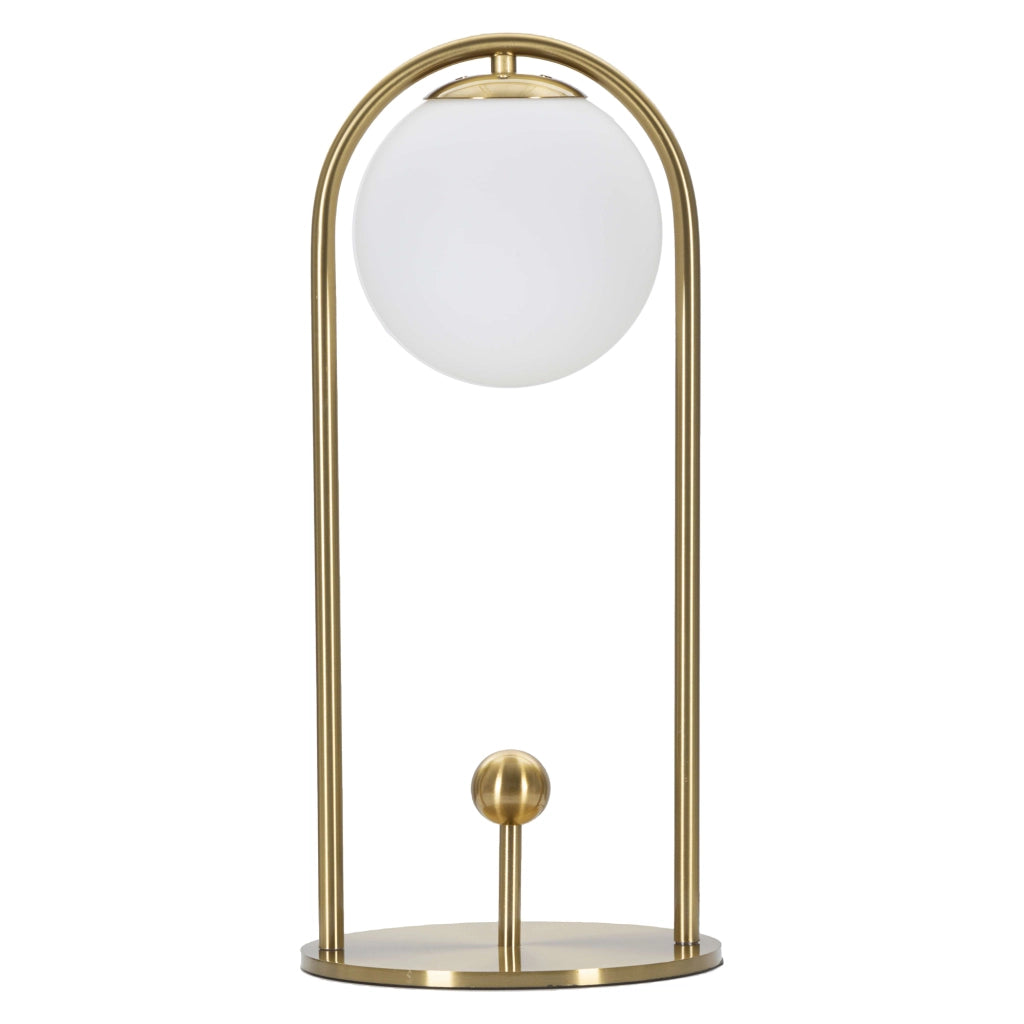 Kizhi, Lampada da Tavolo Necessaria 1 Lampadina, Bianco Opaco