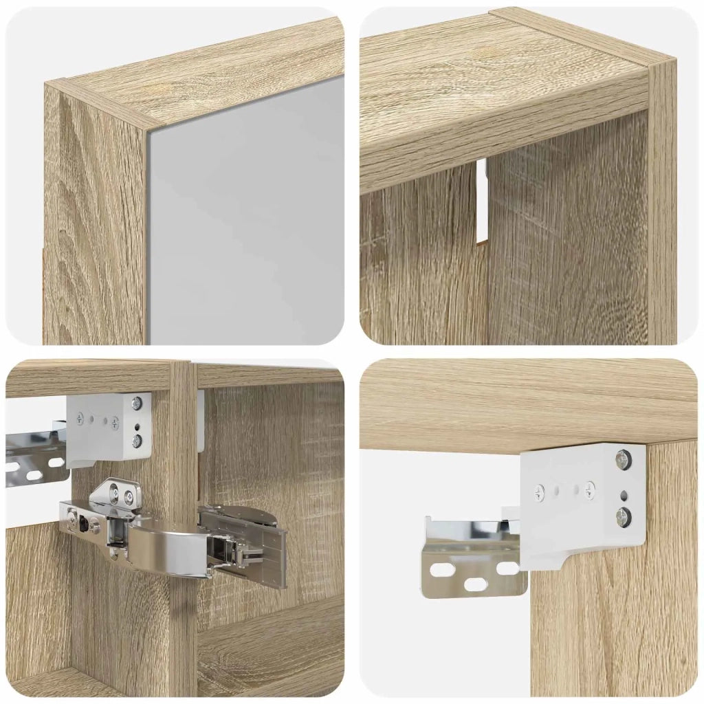 Set di Armadi da Bagno 3 pz 110 x 10,5 x 60,5 cm 3403714