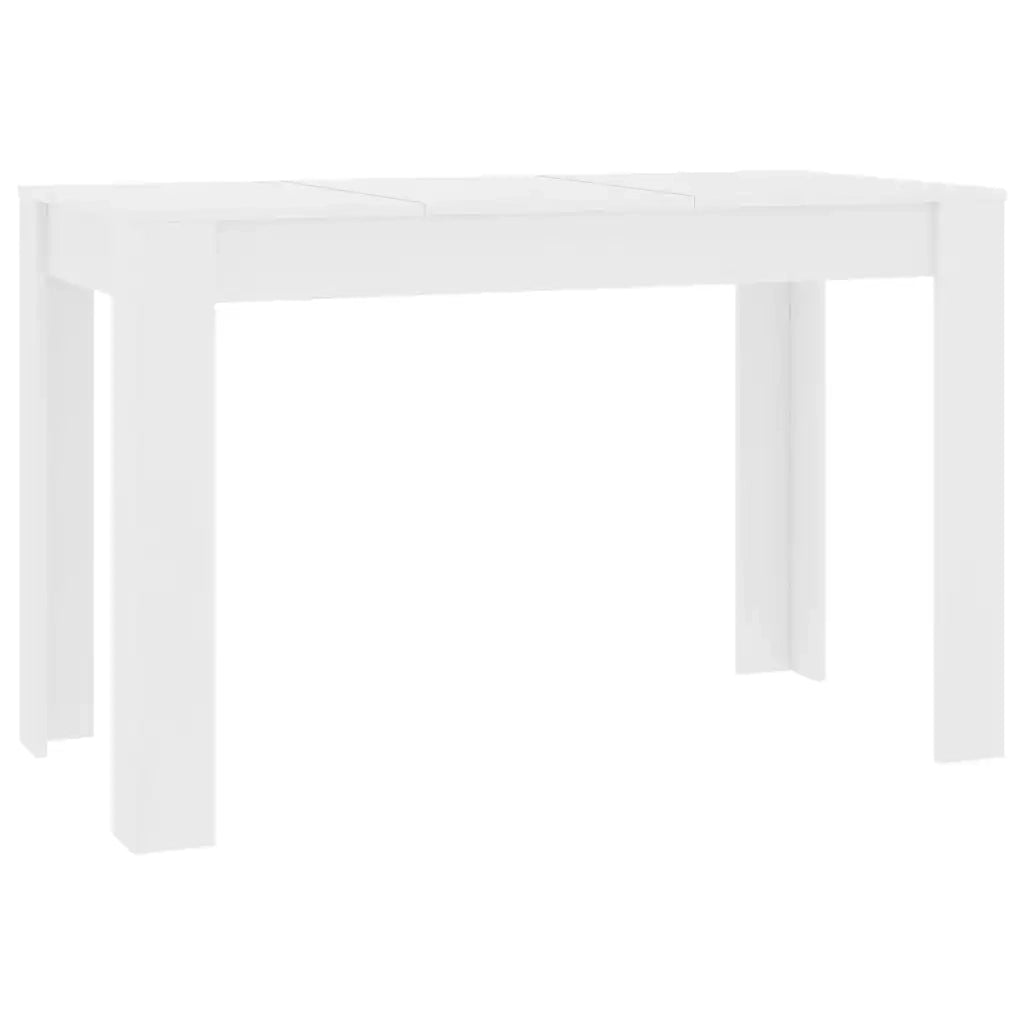 Tavolo da Pranzo Bianco 120x60x76 cm in Legno Multistratocod mxl 70722