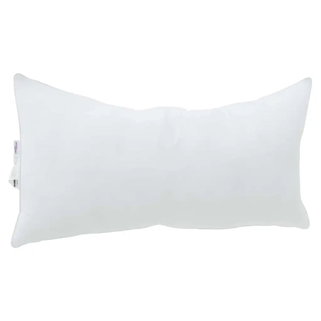 Cuscino con cuscino Bianco 80 x 42 x 20 cm Cotone e Poliestere 42007794