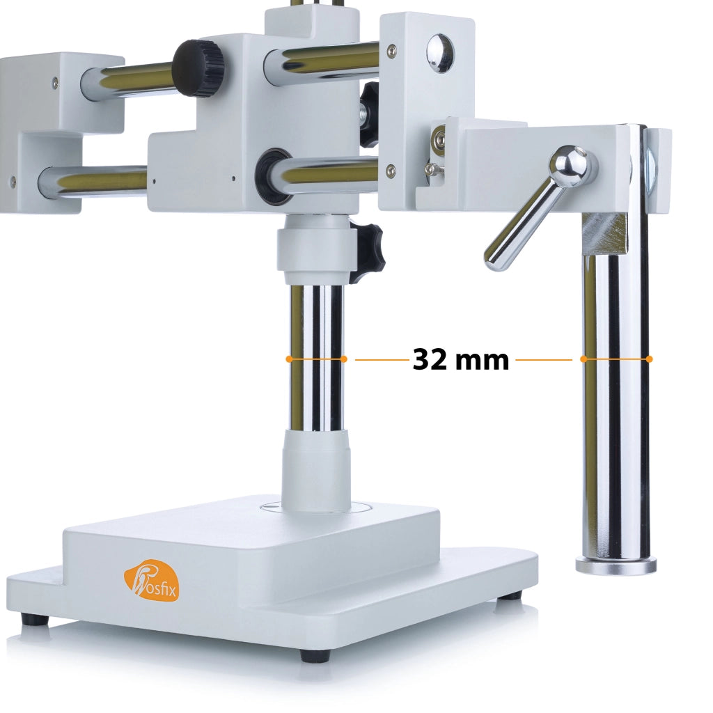Supporto per Microscopio Stereoscopico Rosfix SDMS1 – Braccio Mobile, Altezza Regolabile 380 mm