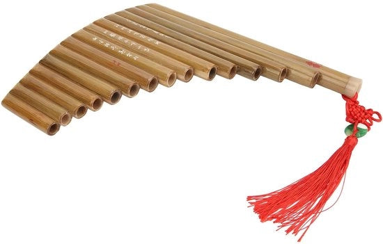 Flauto Panca - Facile da Imparare - Fatto di Bambù Naturale - Ecologico - Musica per Principianti - Destra
