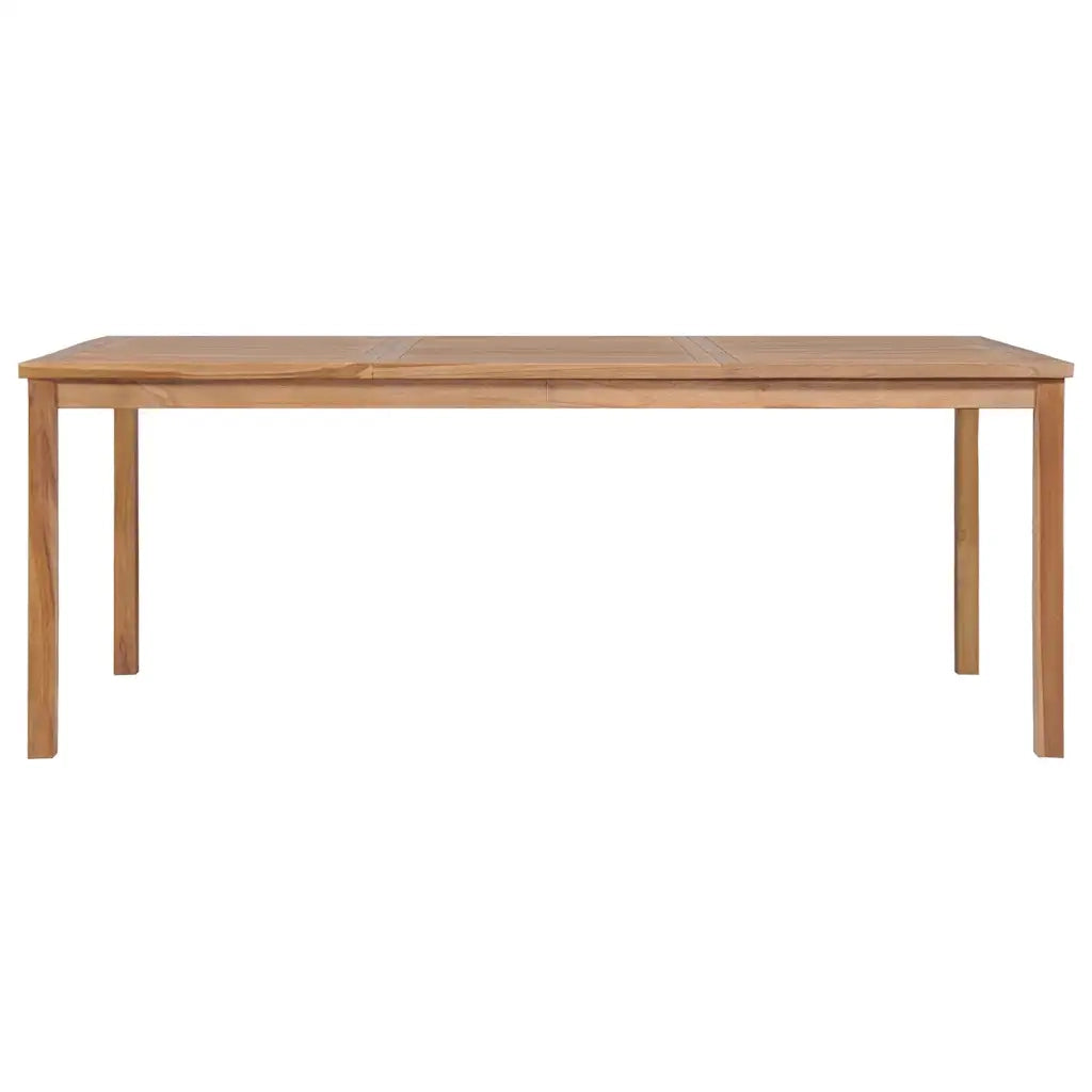 Tavolo da Giardino 200x100x77 cm in Legno Massello di Teak 44998