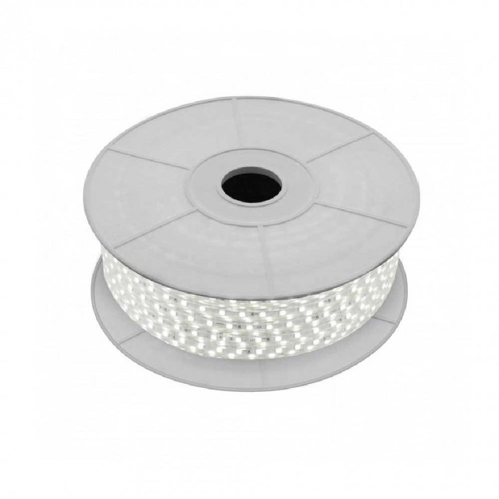 Trade Shop - Strisce Led Gommate 2835 144d 10mm 100mt 220v Vari Toni Di Colori Luce 2835smd -