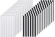 Stickermarcatori per Scrapbooking - Adesivi autoadesivi - 2244 Pezzi - Nero & Bianco