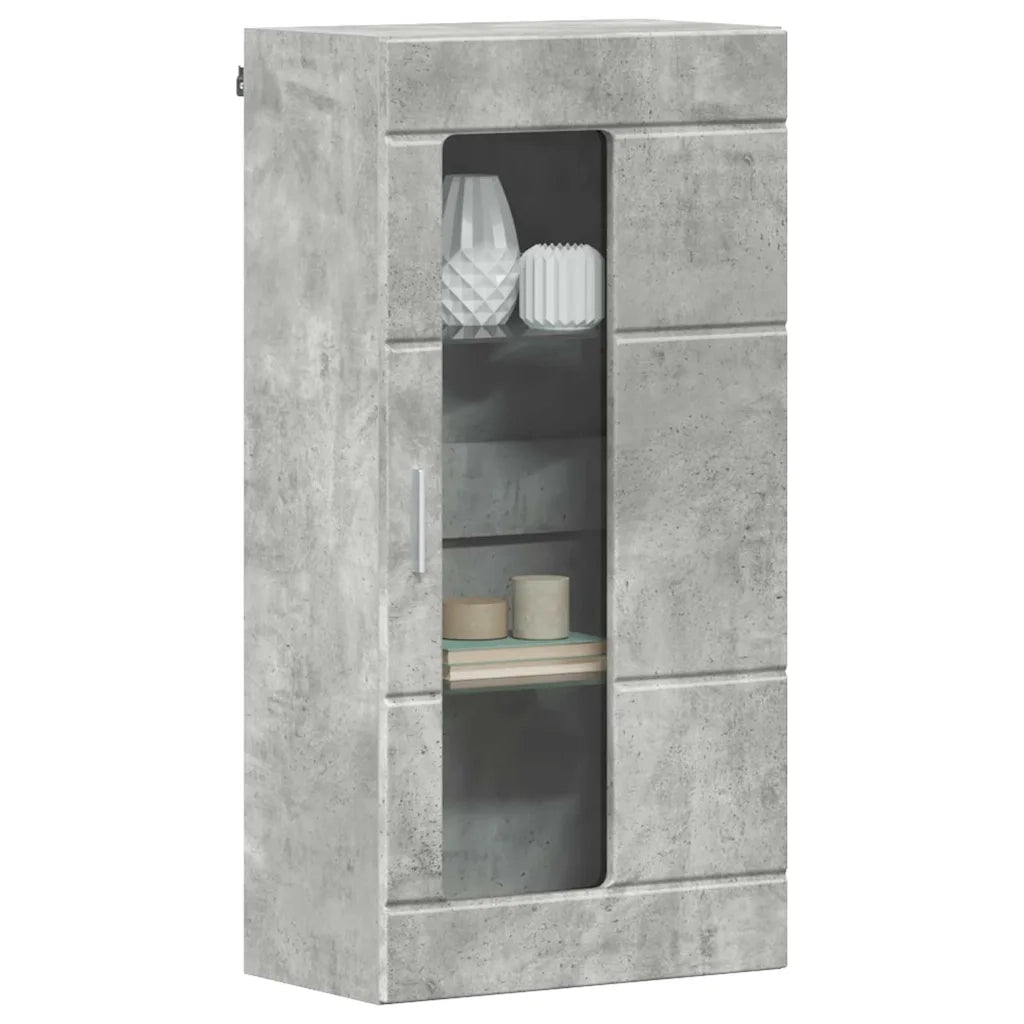 Armadio in Legno Grigio cemento 50 x 29 x 100 cm CFW6326561