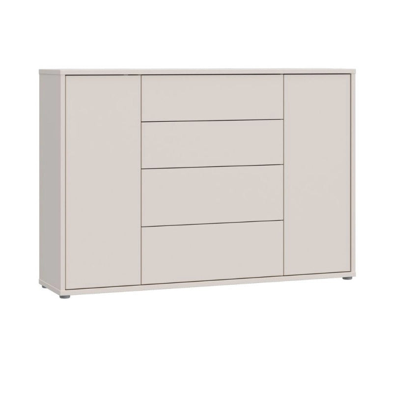 Madia Medea 4 cassetti e 2 ante colore cashmere