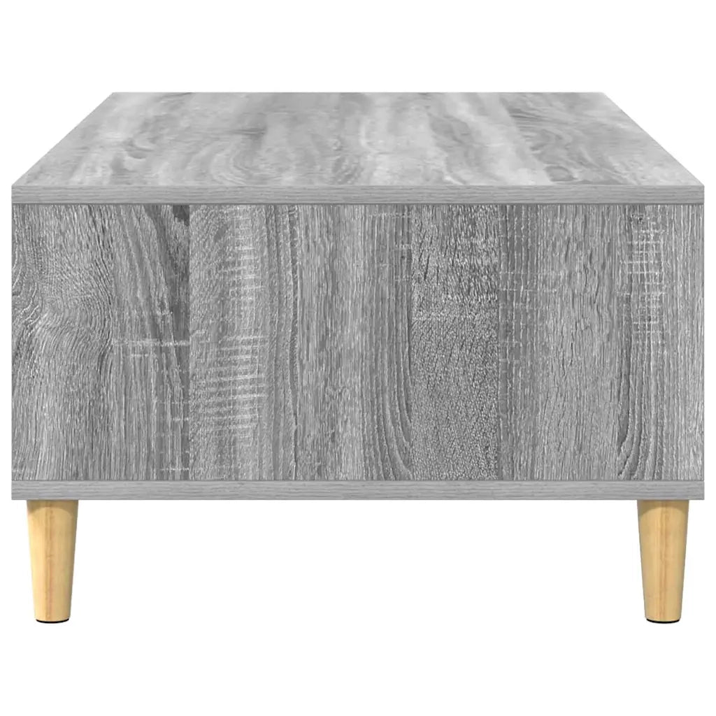 Tavolino da Salotto-Tavolino da soggiorno-Tavolo Grigio Sonoma 103,5 x 60 x 35 cm