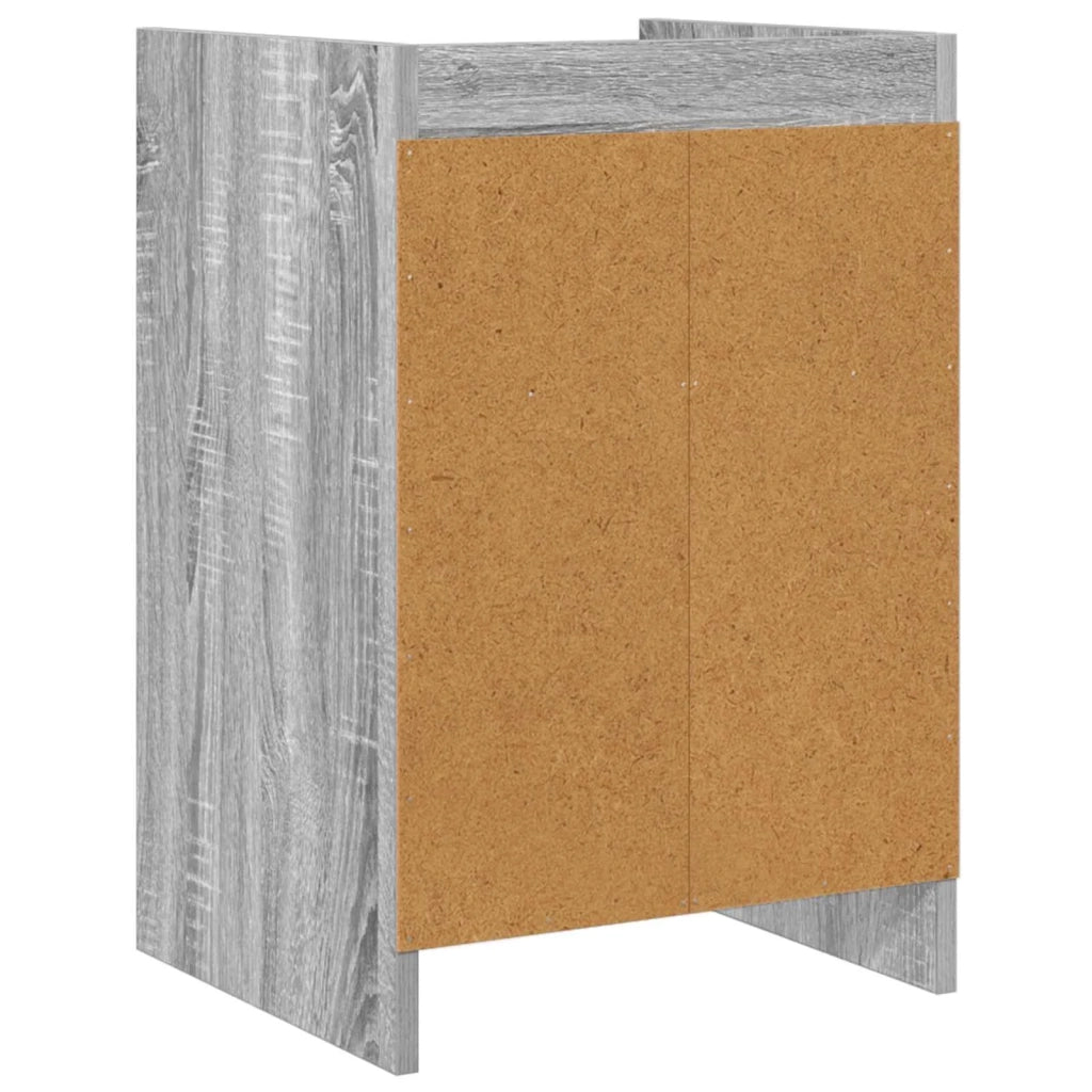 Comodini 2 pcs Sonoma grigio 40 x 36 x 60 cm 8011046