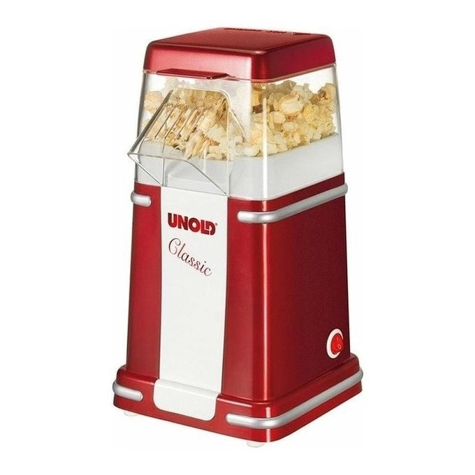 Unold Classic macchina per popcorn Rosso, Argento, Bianco 900 W