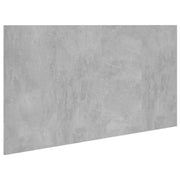 Testiera | Testata Letto Grigio Cemento 160x1,5x80cm in Legno Multistrato