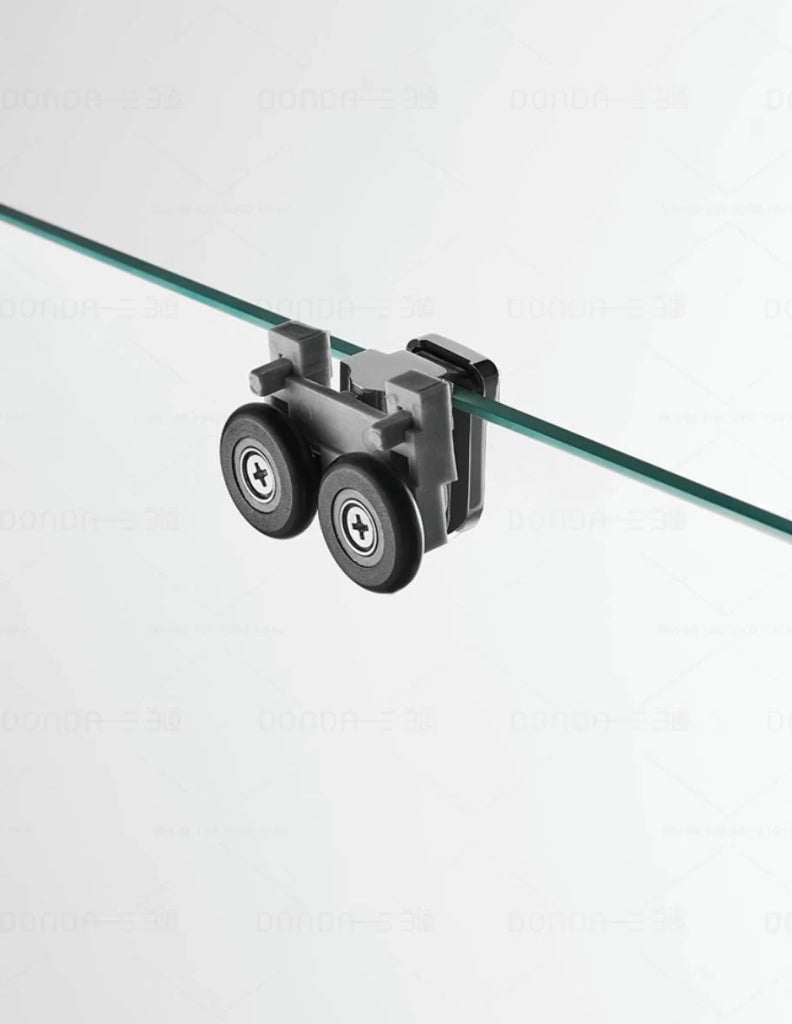 Box doccia THALASSA (BASIC) 1+1 con lato fisso laterale 165x90 cm Rame vetro serigrafato