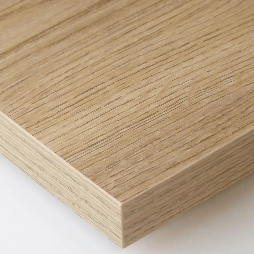 Consolle allungabile, 58 fino 222x90x73cm, Per 10 persone, Gambe in legno, colore Rovere RF2782