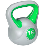 Kettlebell 16 kg ¨C Minimal ¨C Verde, 27x17x31 cm