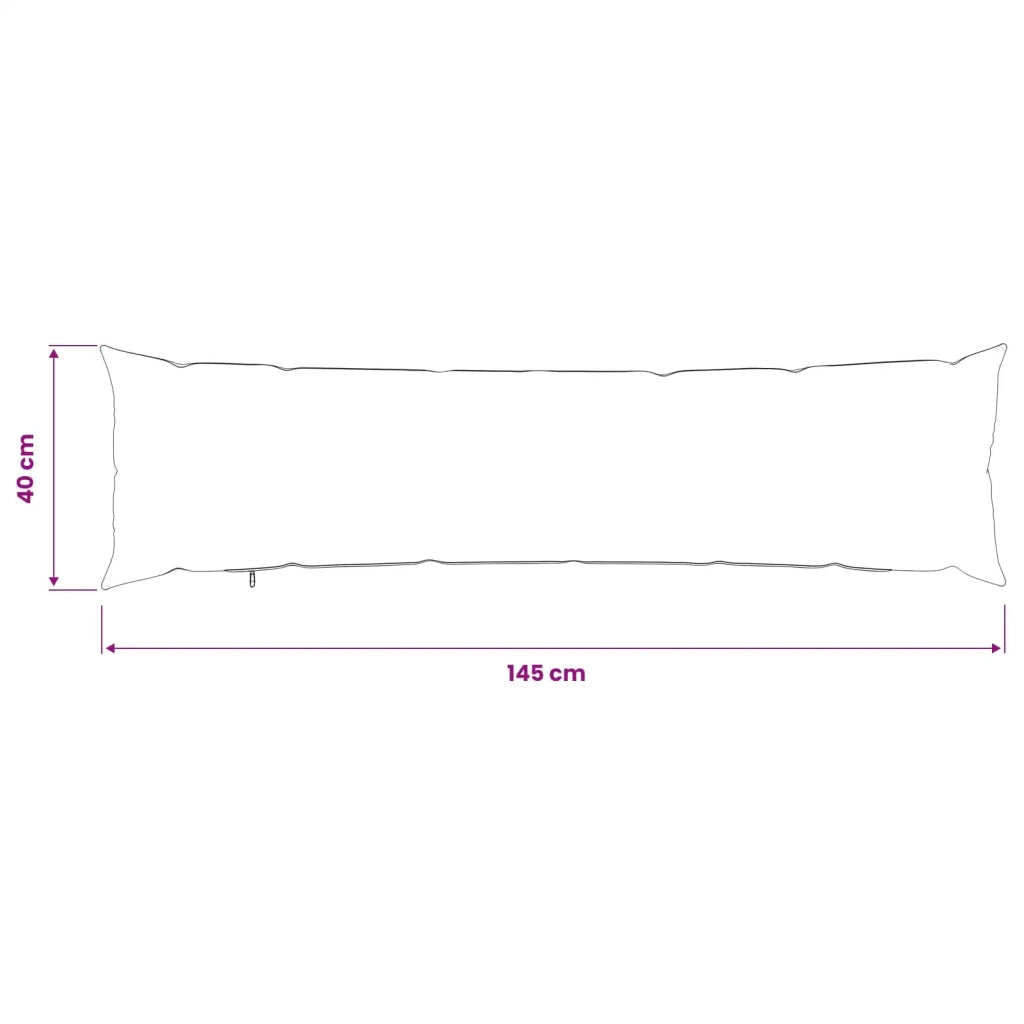 Federa 2 pcs HEERLEN Grigio Chiaro 40 x 145 cm Bouclé 908908