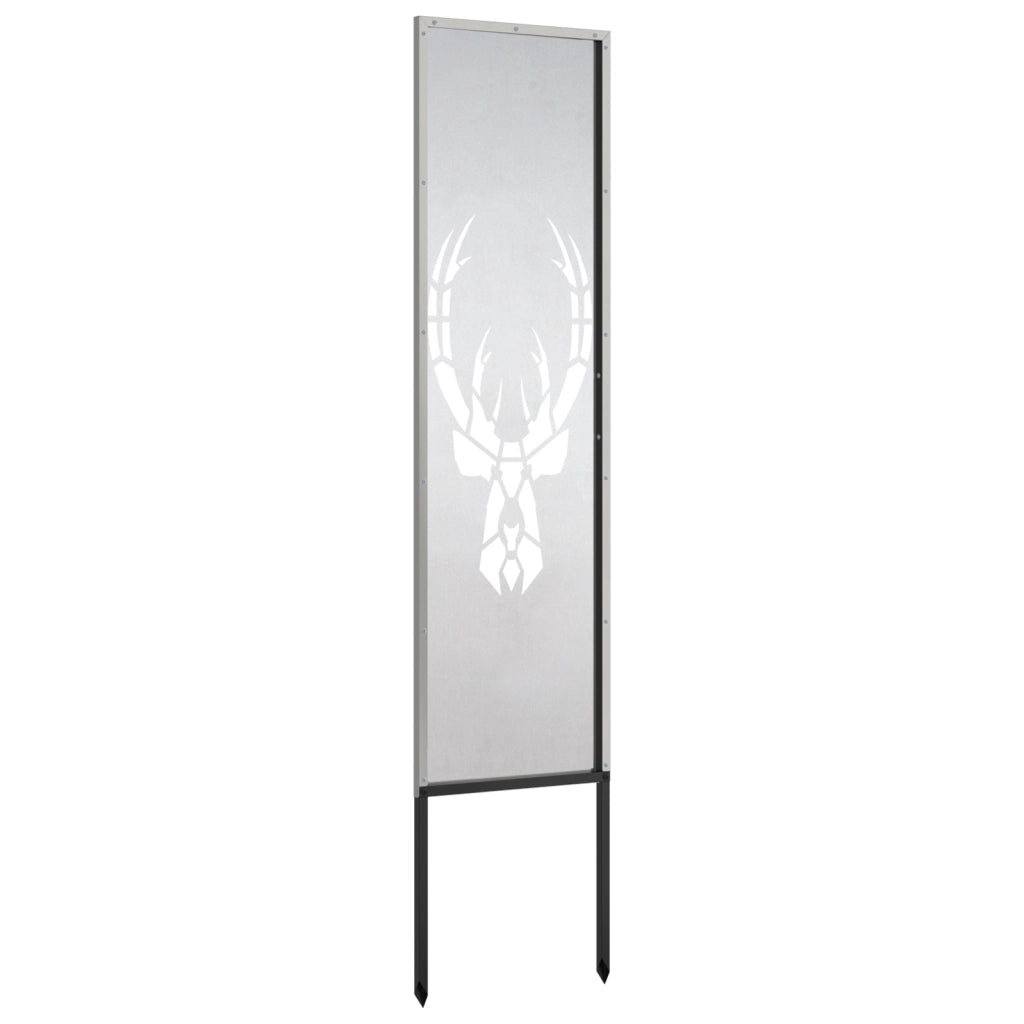 Schermo per privacy in giardino Argento 32 x 140 cm 876263