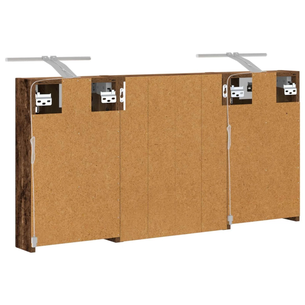 Set di Armadi da Bagno con lo scaffale 3 pcs 100 x 10,5 x 50 cm 3403694